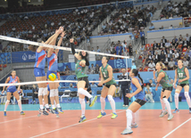 Bakı 2015: Voleybol yarışlarında bürünc medal qarşılaşması. Azərbaycan, 27 iyun 2015